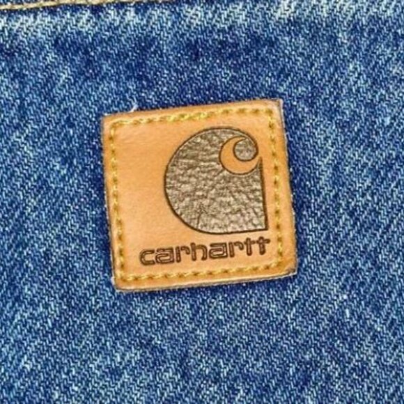 NWT Carhartt Men’s Relaxed Fit Tapered Leg Jeans | Men's Size 54x32, Women's 28 - Picture 4 of 6